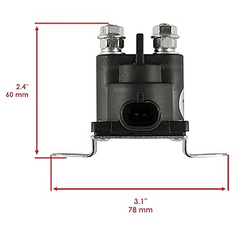 Caltric Starter Solenoid Relay Polaris Jet Ski Genesis 1200