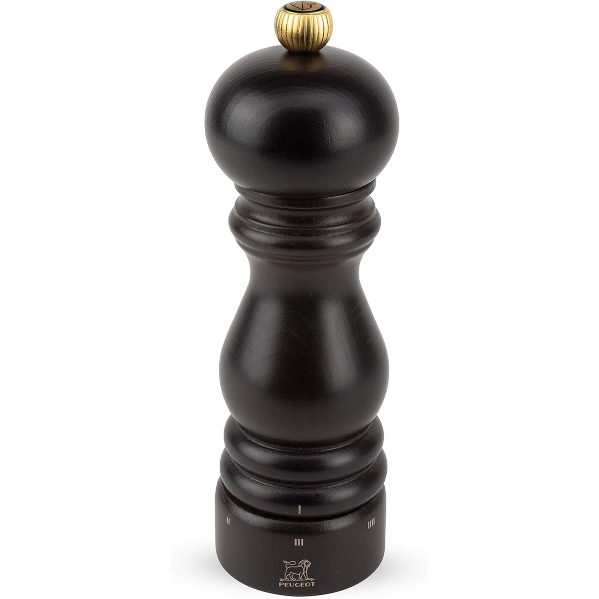 PEUGEOT Mill Pepper Mill Wooden Coarseness Adjustment Capacity 23g/18cm Manual Made in France Paris You Select Chocolate 23461