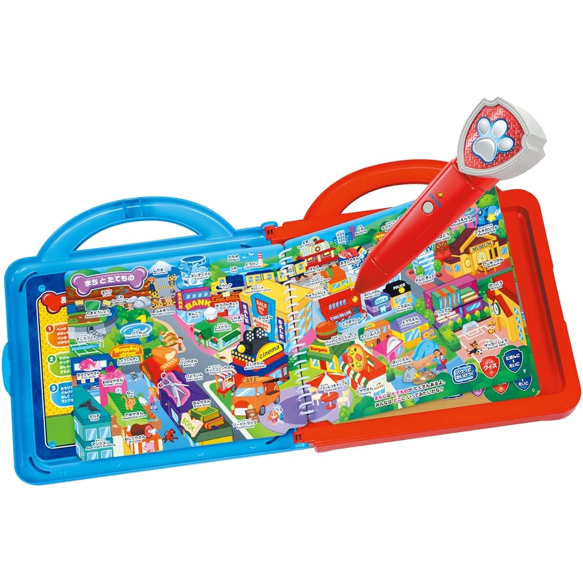 TAKARA TOMY Paw Patrol Japanese, English, and quizzes too! Talking Pawfect Encyclopedia