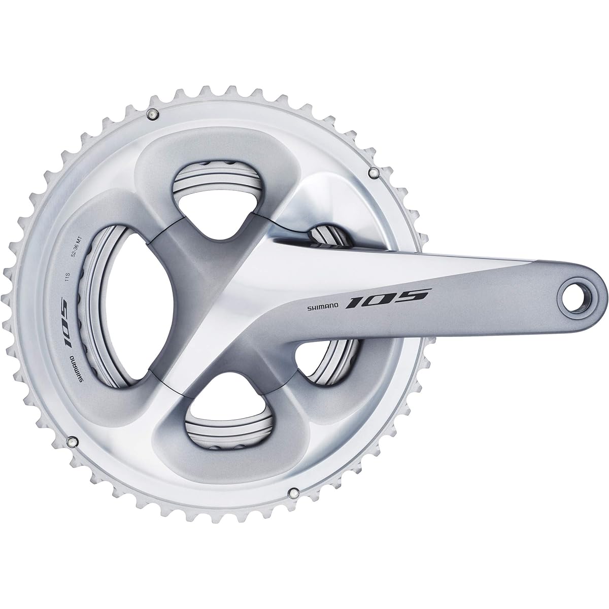 SHIMANO FC-R7000 Crankset IFCR7000CX26S Silver 170mm 52x36T