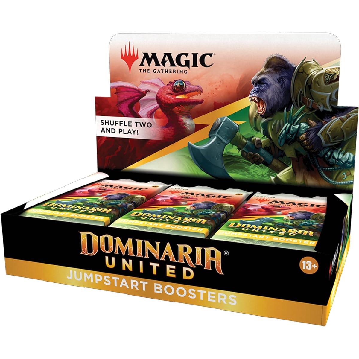 Magic: The Gathering Dominaria of Unity Jump Start Booster English Version (BOX) 18 Packs C97150000 MTG Trading Card Wizards of the Coast C97150000