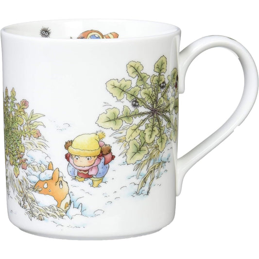 Noritake Mug 400cc My Neighbor Totoro Big Dog's Fuguri Microwave Safe 1 Piece Bone China 4660-1J/T97265