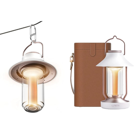 [Japan Limited Edition] LUMENA CLASSIC Camping Outdoor Lantern Interior Use Disaster Prevention LUMENA CLASSIC White [Japanese Genuine Product] Oil Lantern Style Multifunctional 9,600mAh Battery Function Antique Lantern LED Type Hanging Stand [Specia