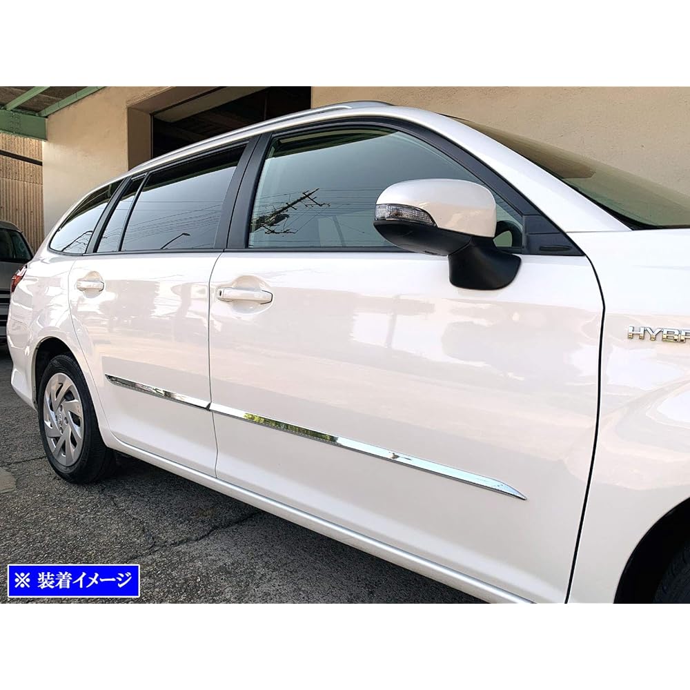 BRIGHTZ Corolla Fielder 161 162 164 165 Plated side door molding [SID-MOL-105] NZE161G NZE164G ZRE162G NKE165G NRE161G NZE ZRE NKE NRE E161 E162 E164 E165 160 Corolla Fielder 40303