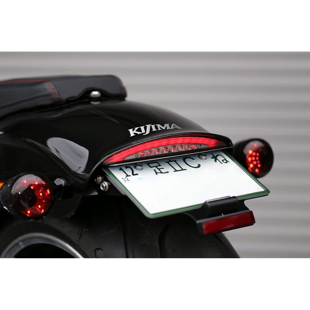 Kijima Motorcycle Bike Parts LED Slim Tail Lamp Kit (Red Lens) FXBR('18) HD-01400
