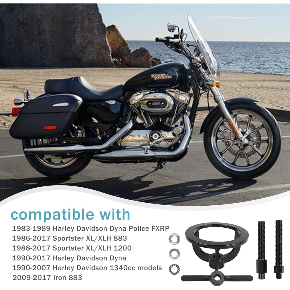 Clutch Spring Compression Tool for Harley Davidson Sportster XLH 883 XL 1200 Dynavouel Models 1990-2007 Replaces # HD-38515A