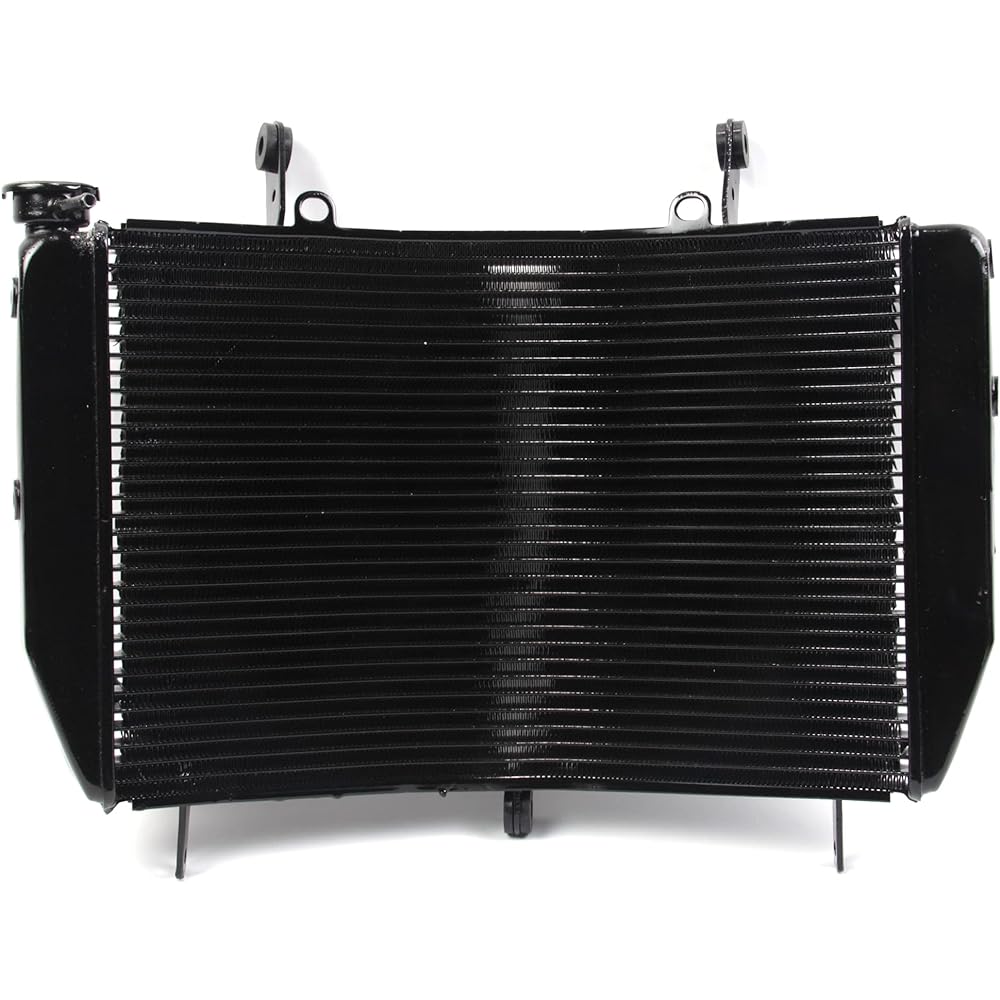 Arashi Radiator Cooling Cooler Compatible with Yamaha YZFR6 YZF-R6 YZF R6 2006-2012 Motorcycle Replacement Accessories Black