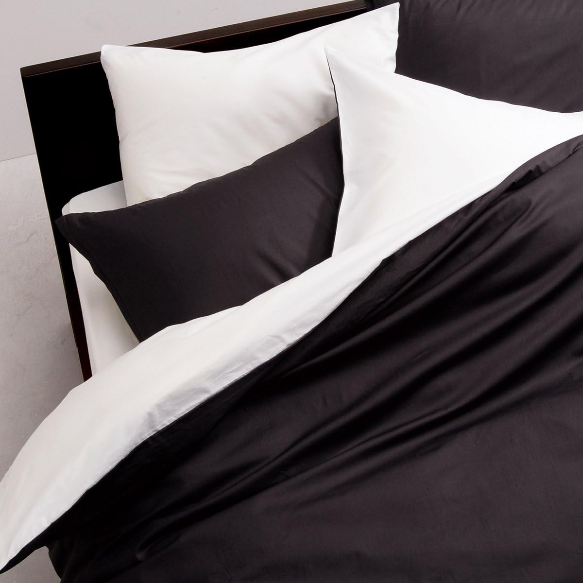 nishikawa [Nishikawa] Mei Duvet Cover ME00 Single 150 x 210 cm White & Gray 2187-01134