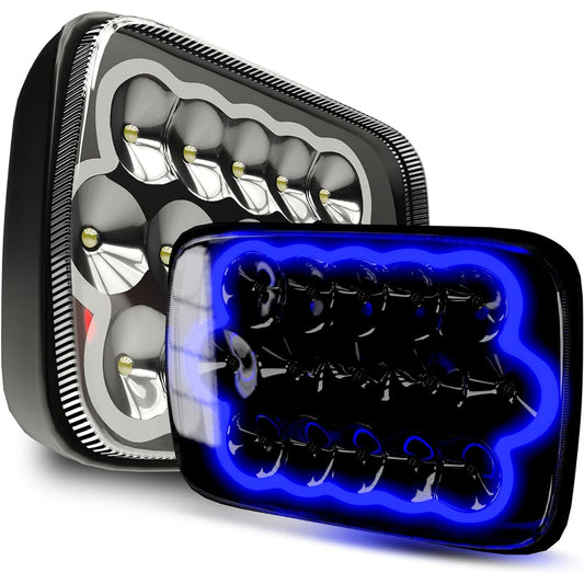 H6054 LED headlight pair 7x6 LED headlight 5x7 LED headlight 7x6 Headlight H6054 LED headlight HI/LOW Shield beam 7x6 Headlight lamp JEEP XJ Cherokee E250 For TOYOTA MR2