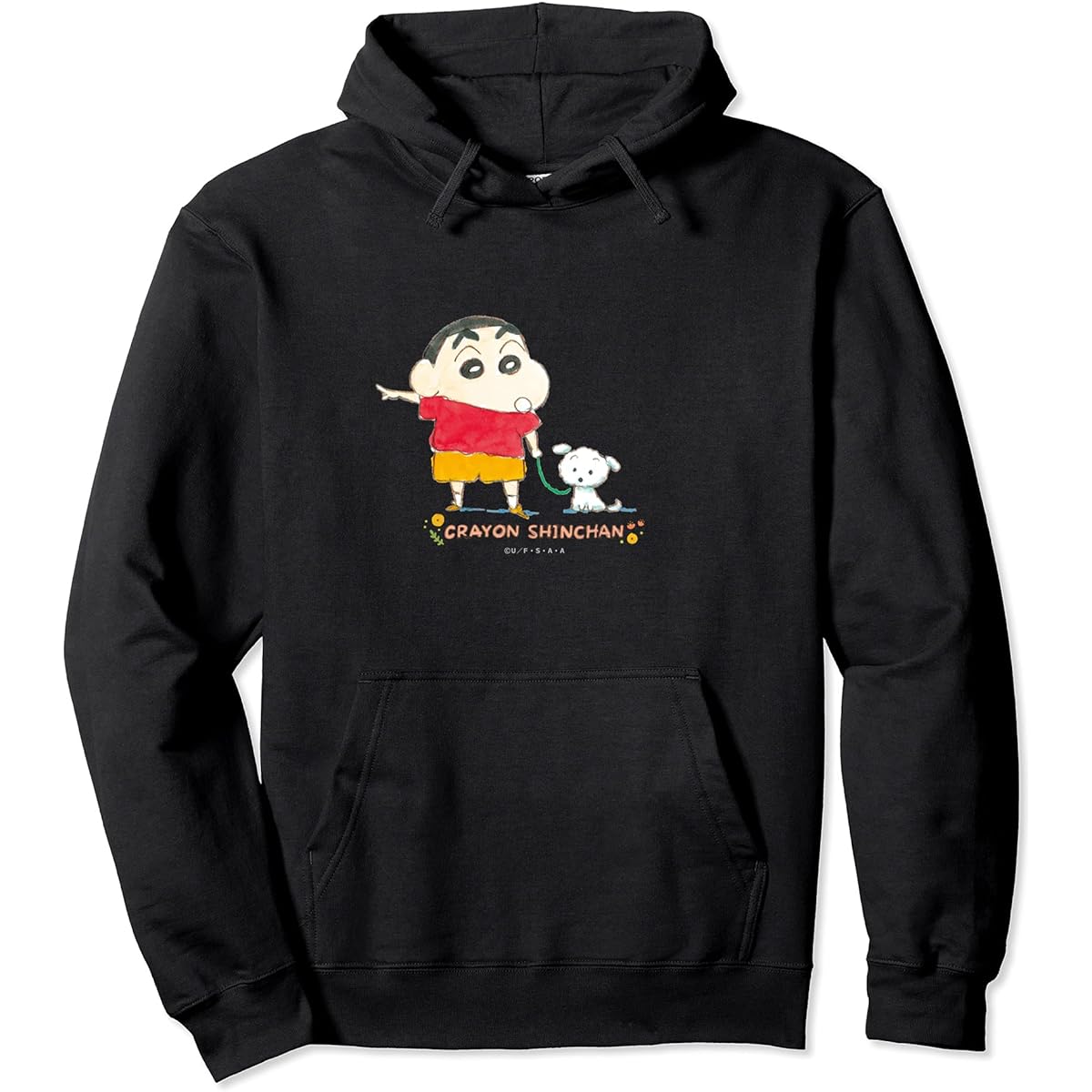 Crayon Shin-chan Shin-chan and Shiro Over there! hoodie
