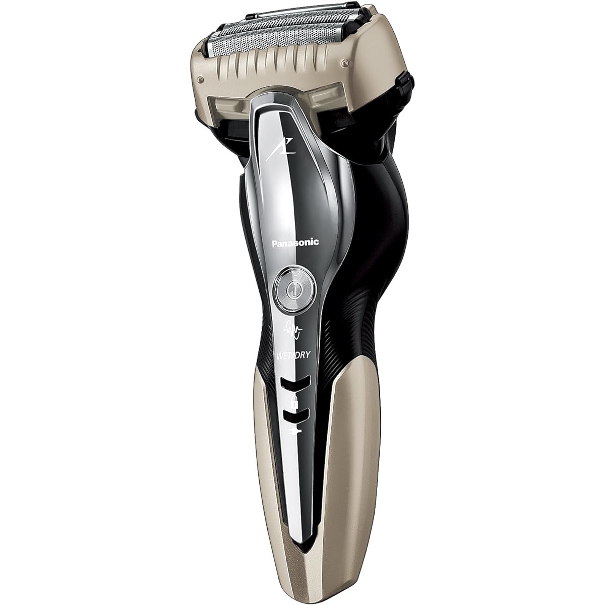 Panasonic Lamb Dash Men's Shaver 3 Blades Bath Shaving Gold Tone ES-ST8N-N