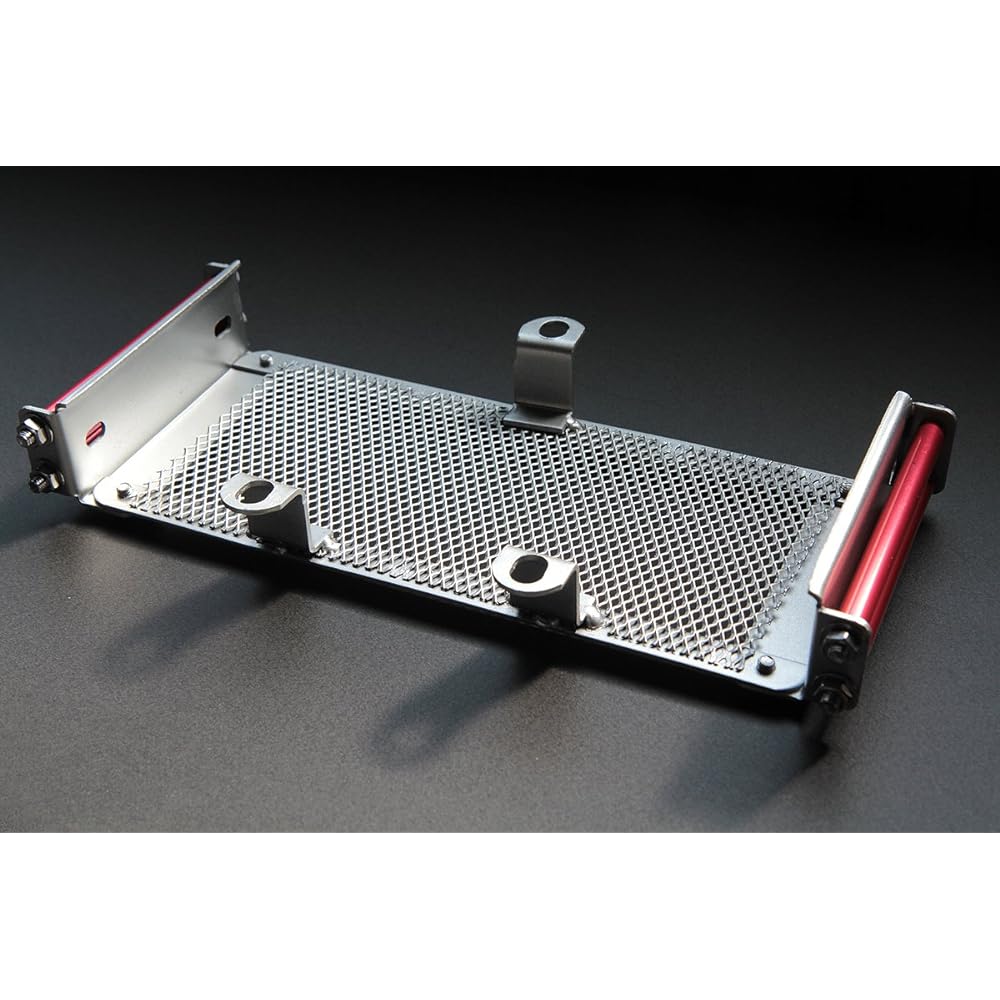 CHERRY [348] Oil Cooler Core Guard Silver Compatible with Zephyr 400/χ/750 OIL-GRD01-1 OIL-GRD01-1