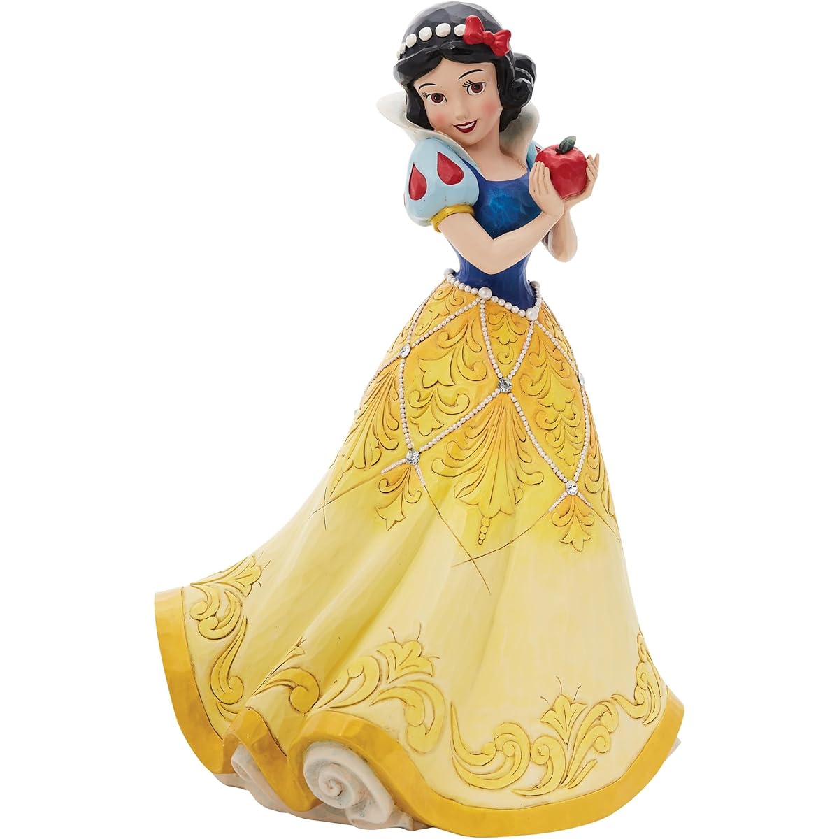 ENESCO Disney Tradition Snow Deluxe 15 Statue Multicolor White Standard Size, Multicolor,white