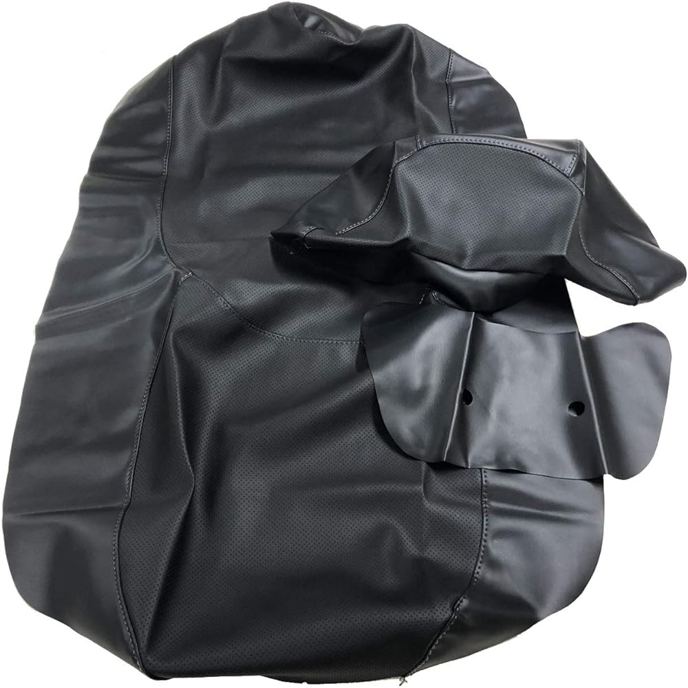 Suzuki Skywave 250S /250LTD (CJ46A) 250M (CJ45A) / 400 (CK46A) (CK45A) (2008-) With waist support Specially designed seat cover Made in Japan (thick fabric) [Fabric color: Seat black, embossed black / Stitching: Front and rear