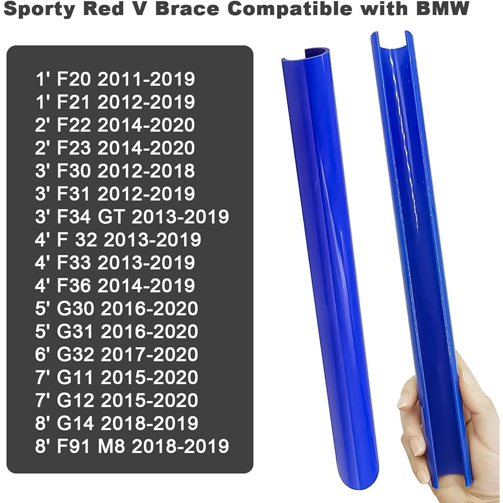 Grill insert 2 -point stripe trim compatible (blue)