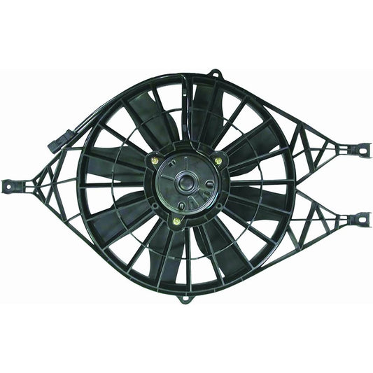 DEPO 334-55012-100 Replacement Engine Cooling Fan Assembly (This is an aftermarket product and is not manufactured or sold by the OE vehicle company)