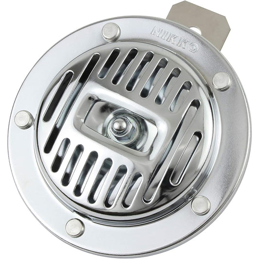 POSH Motorcycle Supplies Plated Horn GLOSS Universal 913901