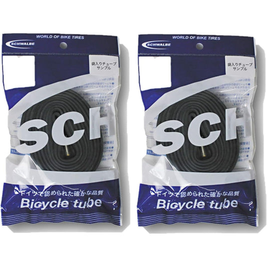 SCHWALBE [Genuine product] 20 x 11/8 (451) tube Presta style 40mm valve 7ASV [Set of 2] OPP bag package