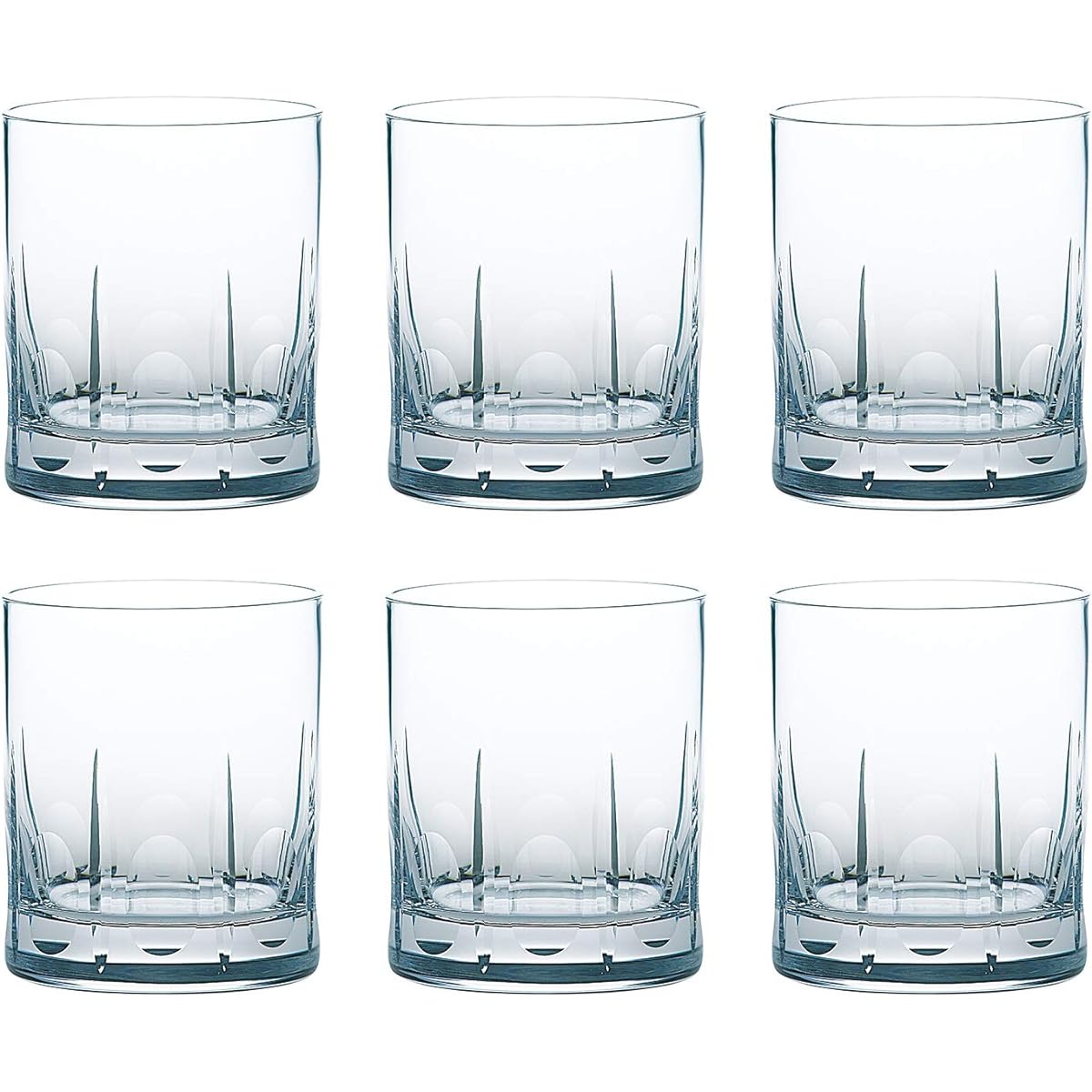 Toyo Sasaki Glass Rocks Glass New Passage On the Rocks Dishwasher Safe Made in Japan Set of 6 300ml BT-27909CC-C316