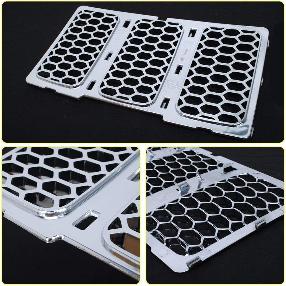 JECAR Grill Insert ABS Mesh Honeycomb Clip Agryl Cabar Rim Kit