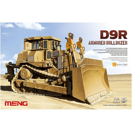 Mon Model 1/35 Israel Defense Forces D9R Armored Bulldozer Plastic Model MSS002