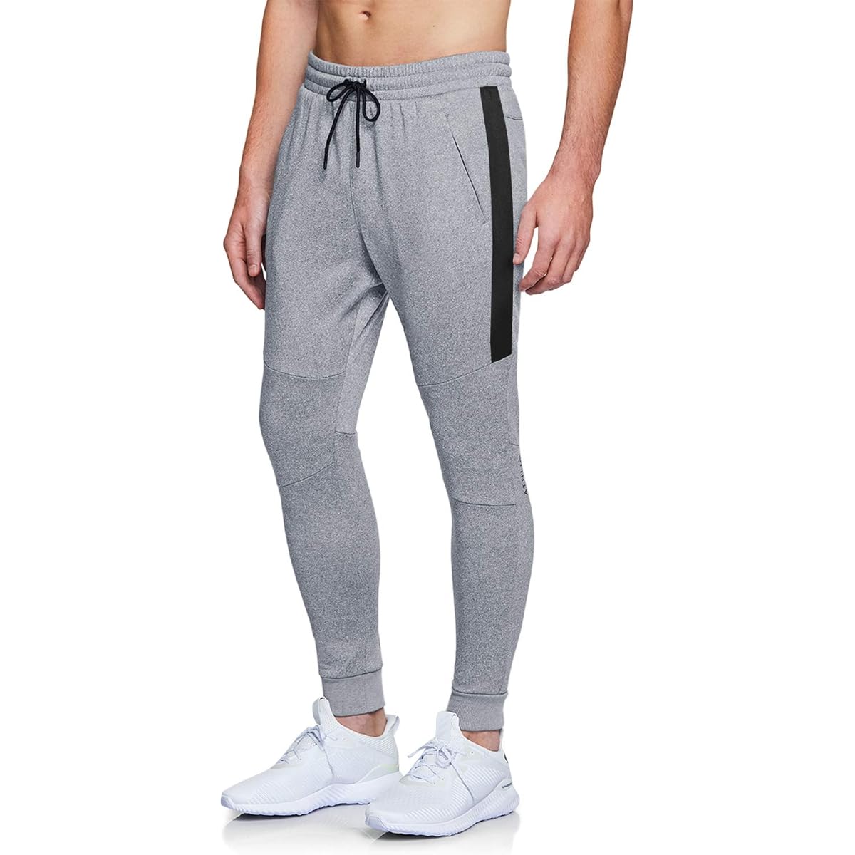 [ATHLIO] Men's Jersey Bottom [Versatile/Lightweight Heat Retention] Jogger Pants, Straight Pants, Jersey Bottom, Slim Fit, Fleece, Brushed Lining, DYP