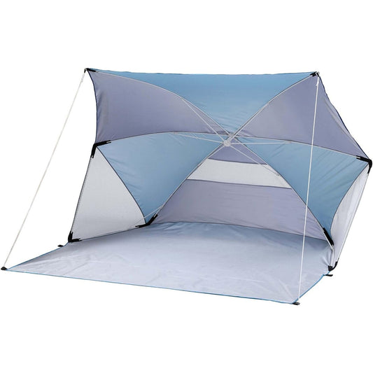 CAPTAIN STAG Beach Tent Sunshade Frit Parasol Shade 180cm Navy x Blue UD-53