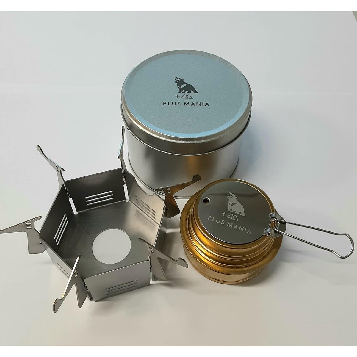 PLUS MANIA (Plus Mania) Plus Mania matomaru can al+roⅢ+alcohol stove