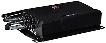 MB Quart NA2-320.4 Compact 4 Channel 320 Watt Power Sports Amplifier Black