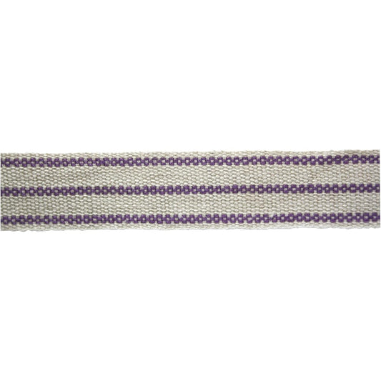 Tokyo Ribbon Linen Basic Stripe #06 18mm×20m
