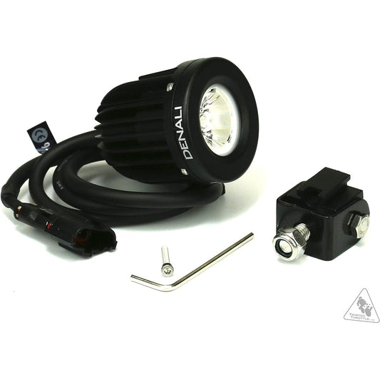 DENALI LED Light Pod D2 Single Pod General Purpose Waterproof with M8 Mount Black TT-D2.POD