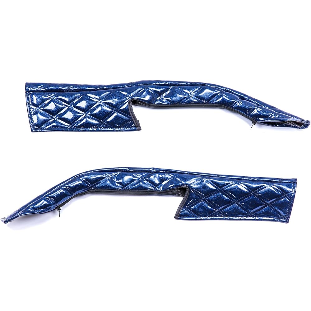 Miyabi Miyabi Truck Door Handle Cover Glitter V2 Dutro (Standard and Wide Vehicles)/Air Loop Dutro Standard Vehicle (H11/05-) H030A Color: Black/Gold DH-KZ2H030ABKGO