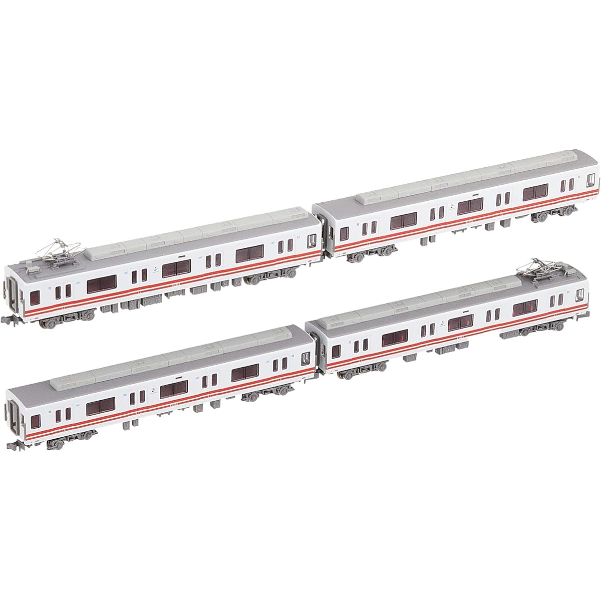 Micro Ace N Gauge Sotetsu 9000 Series Old Paint Diamond Pantograph Additional 4-Car Set A6241 Railway Model Train