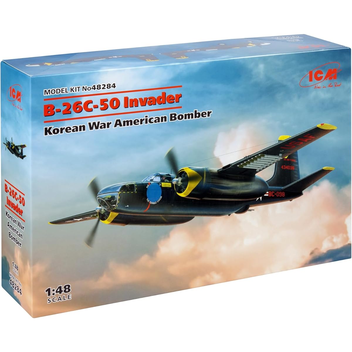 ICM ICM 1/48 US Air Force B-26C-50 Invader Korean War Plastic Model 48284