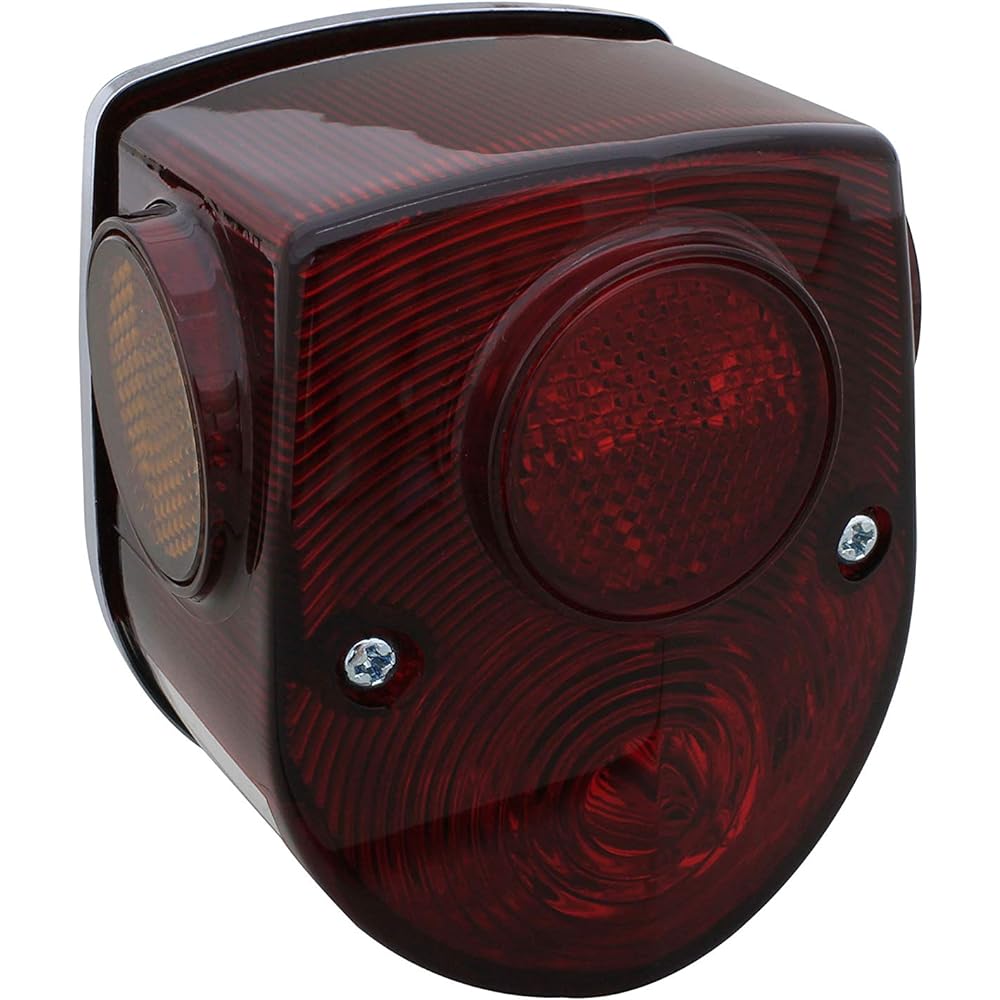 SHIFT UP 4L Replica CLASSIC LED Tail Light Kit Blood Red 12V Monkey 205090-09-10