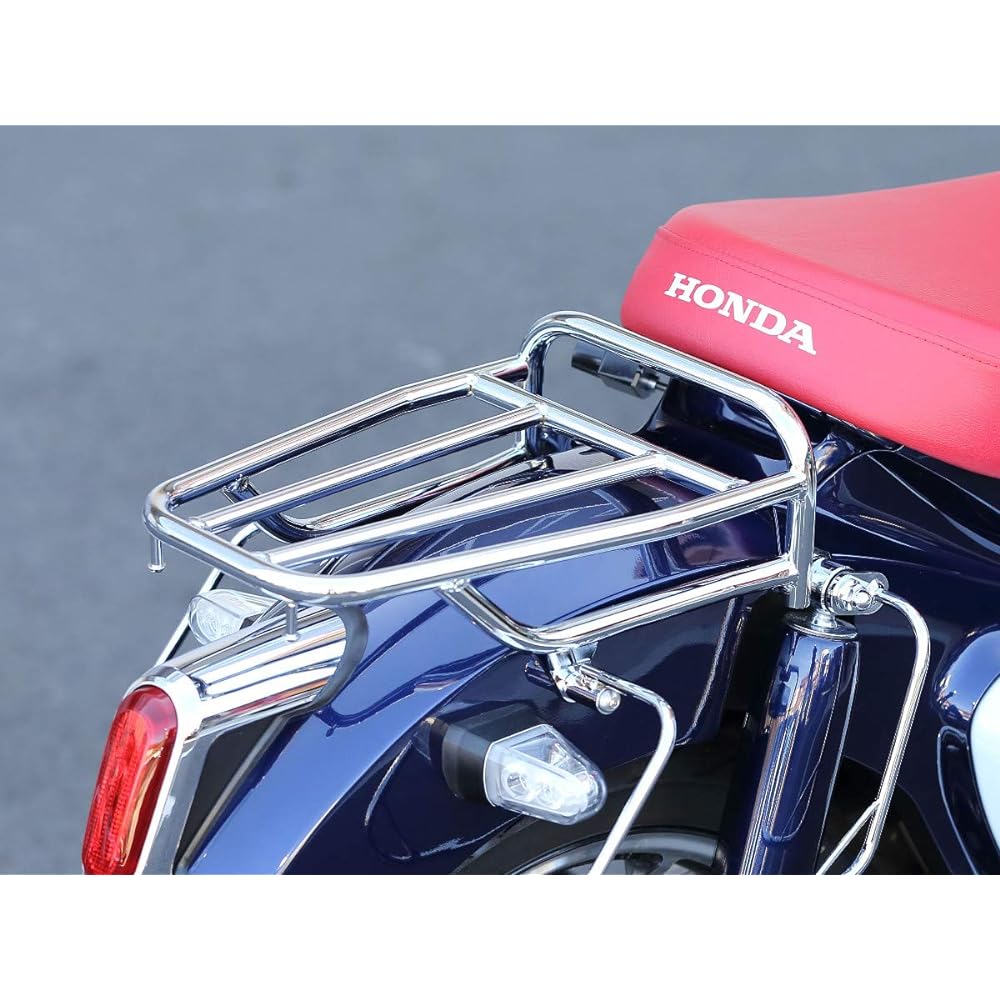 Kijima Motorcycle Bike Parts Rear Carrier (Chrome Plated) Super Cub C125 2018~HONDA 210-274