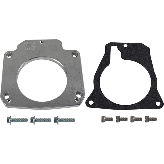 ICT Billet LS Drive by Wire Throttle Body Adapter / LS3 4 Bolt Intake LS1 3 Bolt TB DBW LS2 LS2 LS2 LY5 LY6 LY6 LY6 LY6 LC9 LFA LMG L98 L9HH8 L20 L94 L96 L96 LC8 LC8 LC8 L77 L77 551567