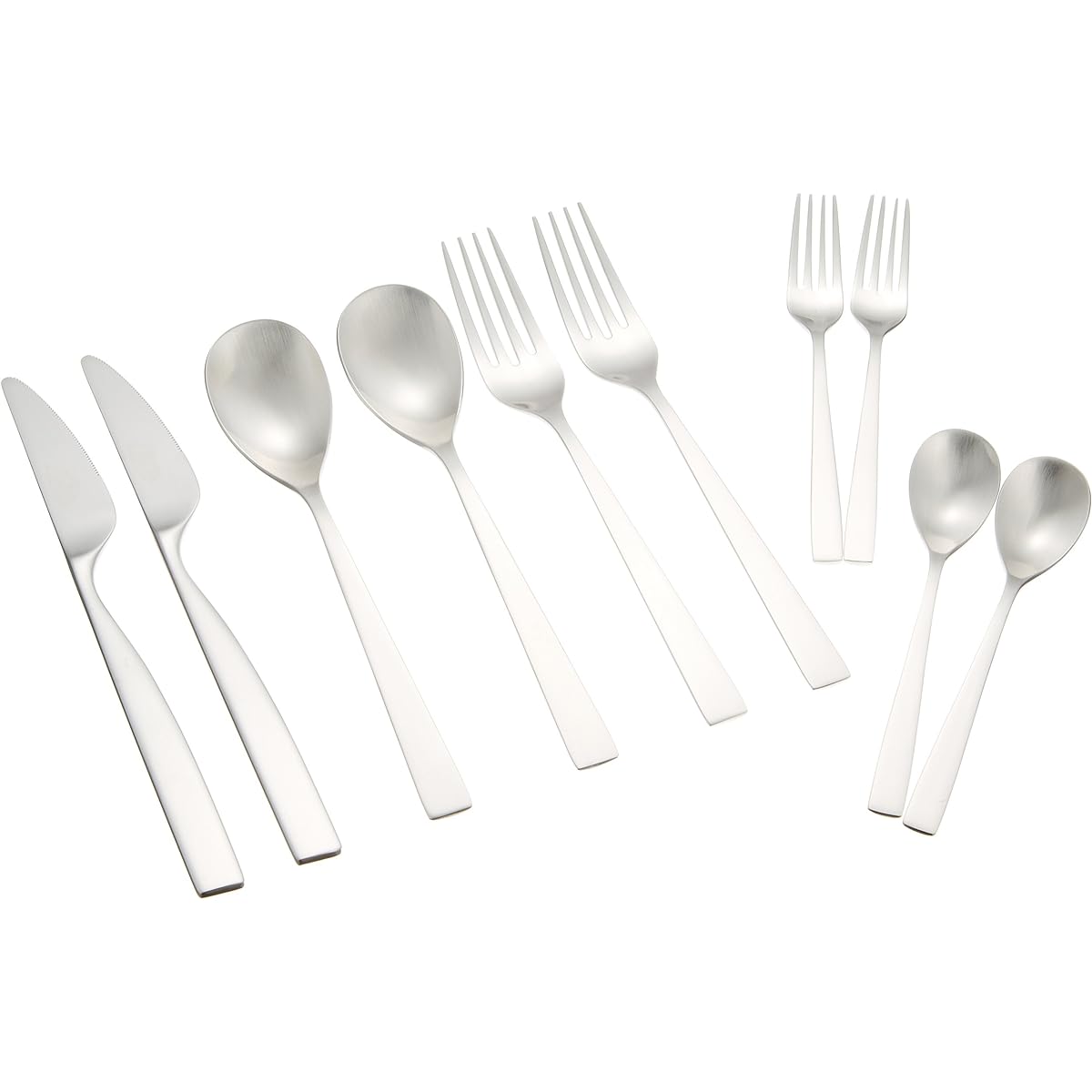 Tsubame Shinko Kogyo Dinner Cutlery Set SUNAO 10 Piece Set