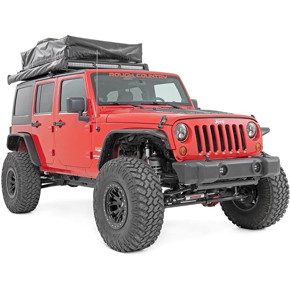 [Rough Country Genuine] Star Bee Front Bumper End Cap JEEP WRANGLER Jeep Langler JK/1047