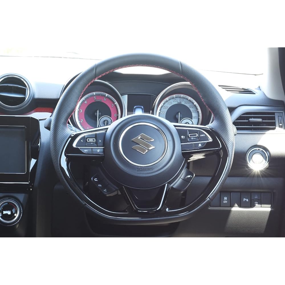SecondStage Suzuki Swift Sport ZC33S Swift Steering Panel Piano Black S034BLK