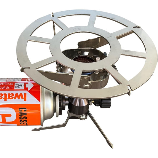 (320) Iwatani Junior Compact Burner Single Burner Small Burner Trivet for CB-JCB (Round Type) (Iron Plate Thickness 2.3mm)