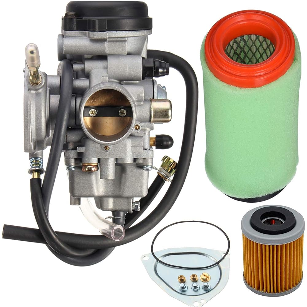 Carburetor Yamaha BIG BEAR 400 250 YFM400 YFM-400 YFM400S 2WD 4WD 2000-2004 Air fitter Oil fitter included