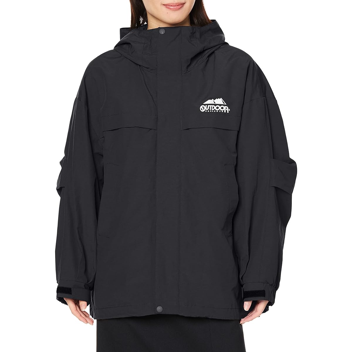 [Bis] Parka [OUTDOOR PRODUCTS] [Water repellent / washable] Midi-length mountain parka with liner Women's BVL32040