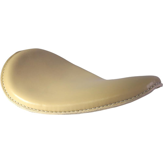 HEAVEN'S Genuine Cow Leather Super Flat Form Solo Seat Back Side Up Smooth Ivory F-S-BE-S-K