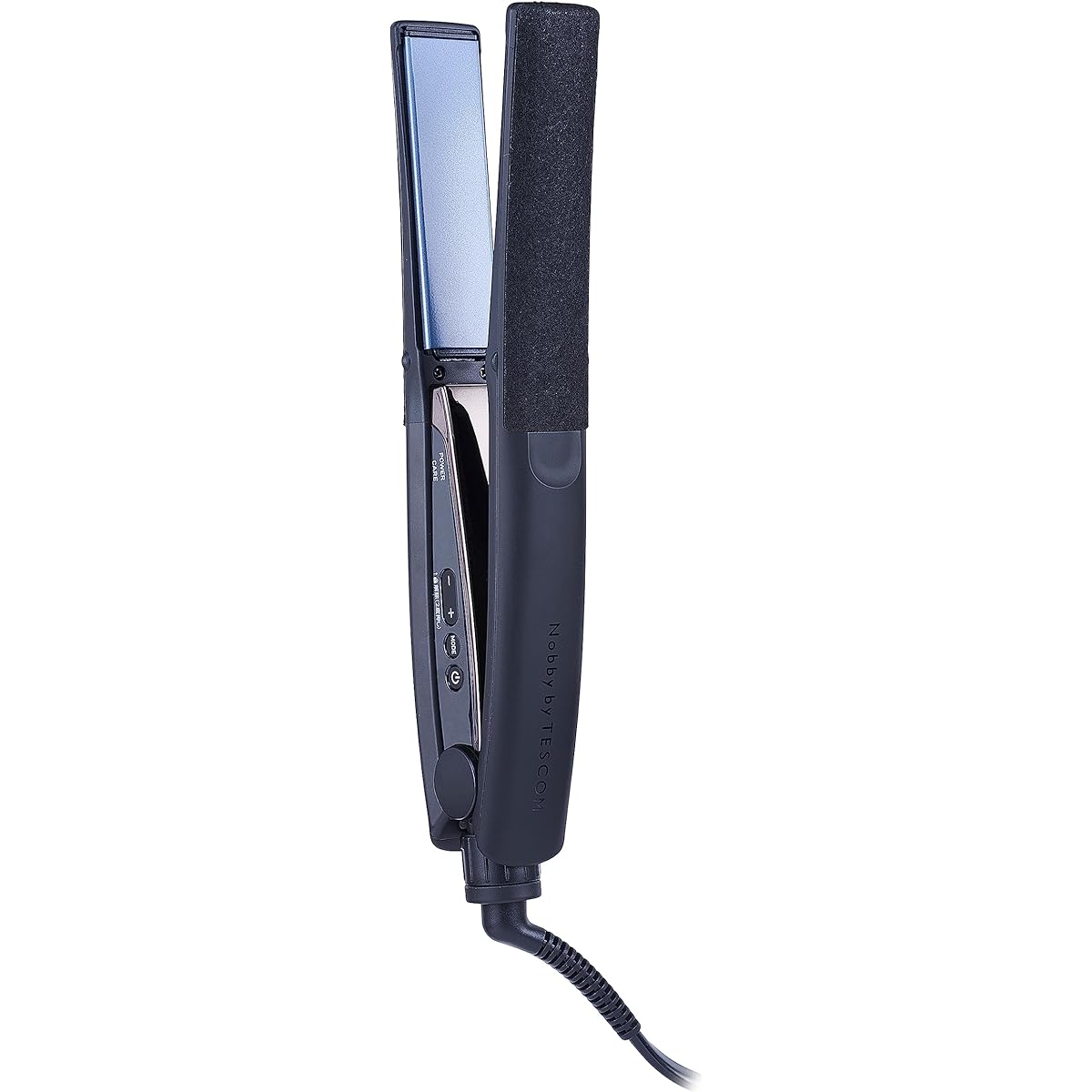 Tescom Hair Iron, Straight Iron, Protect Ion, 25mm, Compatible with Overseas, Temperature Adjustment/Lock/Memory Function, Auto Off, Open/Close Lock, NIS500A, Easy Plug, Black NIS500A-K
