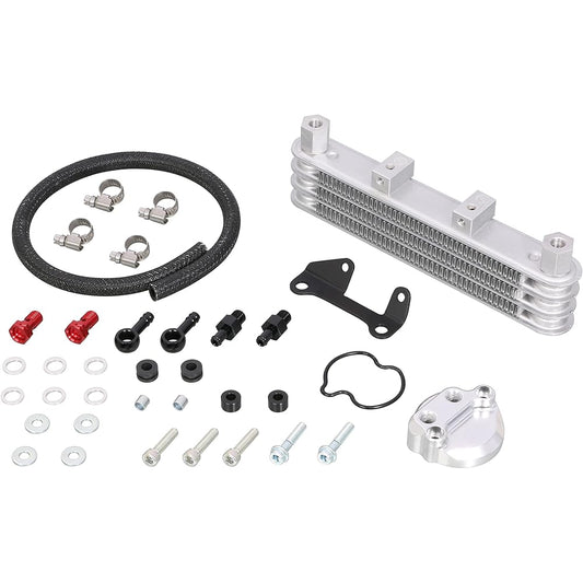 KITACO New Super Oil Cooler Kit 3 Stage Core (Lower Mount Type) Monkey 125 (JB03) Grom (JC92) 360-1452360