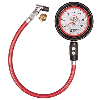 LONGACRE 52-52001 Magnum 3-1/2 GID Tire Gauge 0-60 x 1/2 pound