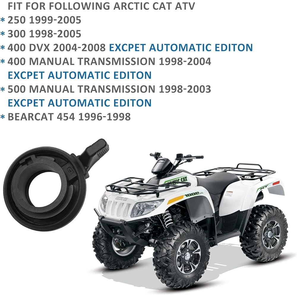 Choke -lever & cover ARCTIC CAT ATV 250 300 DVX Manual 500 Manual Bearcat 454
