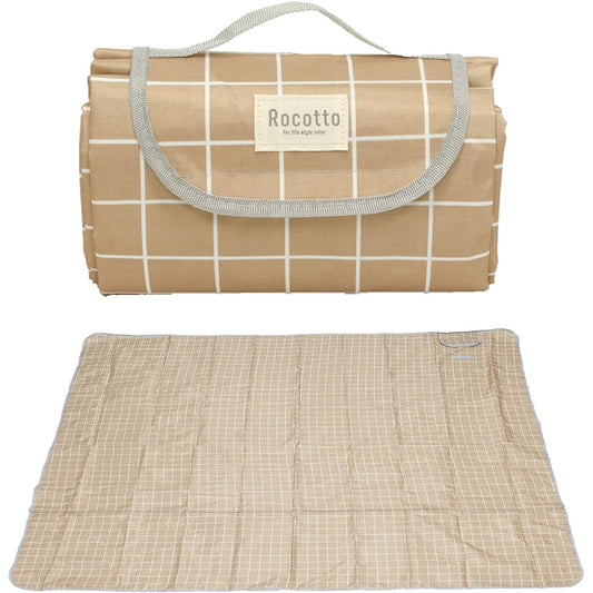 [Rocotto] Leisure Sheet, Large Thick 200x200 Picnic Sheet, Waterproof, Lightweight, Korean Style, Dull Color, Instagrammable, Outdoor, Foldable, Camping, Washable
