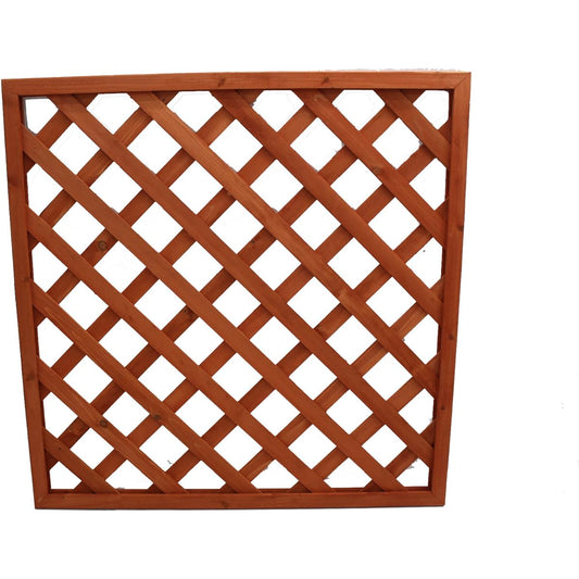 Natural cedar balcony lattes set of 4 90 x 90